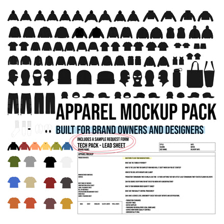 Apparel Mockup Pack